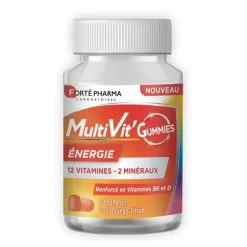 Multivit' Gummies énergie Forte Pharma - pot de 60 gommes