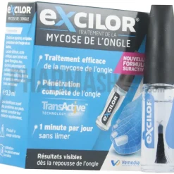 Mycose de l'ongle Excilor - flacon de 3,3 ml
