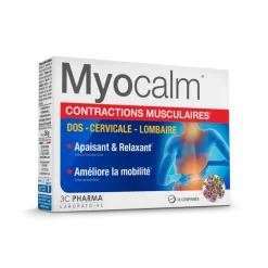 Myocalm contractions musculaires 3C Pharma – 30 comprimés