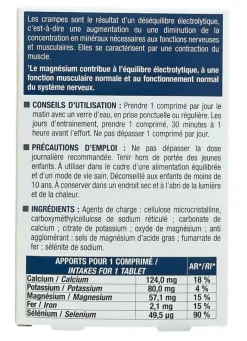 Myo Cramp Eric Favre - boîte de 30 comprimés