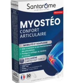 Myostéo confort articulaire Santarome - boite de 30 comprimés