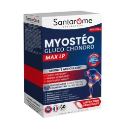 Myostéo gluco chondro max LP mobilité articulaire Santarome - boite de 60 comprimés
