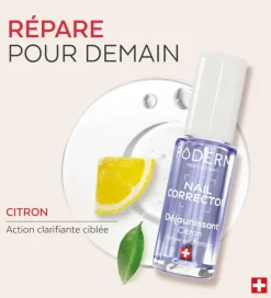 Nail Corrector Déjaunissant citron Poderm - flacon de 8ml