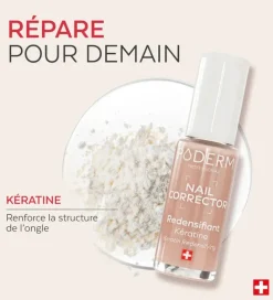 Nail Corrector Redensifiant kératine Poderm - flacon de 8ml