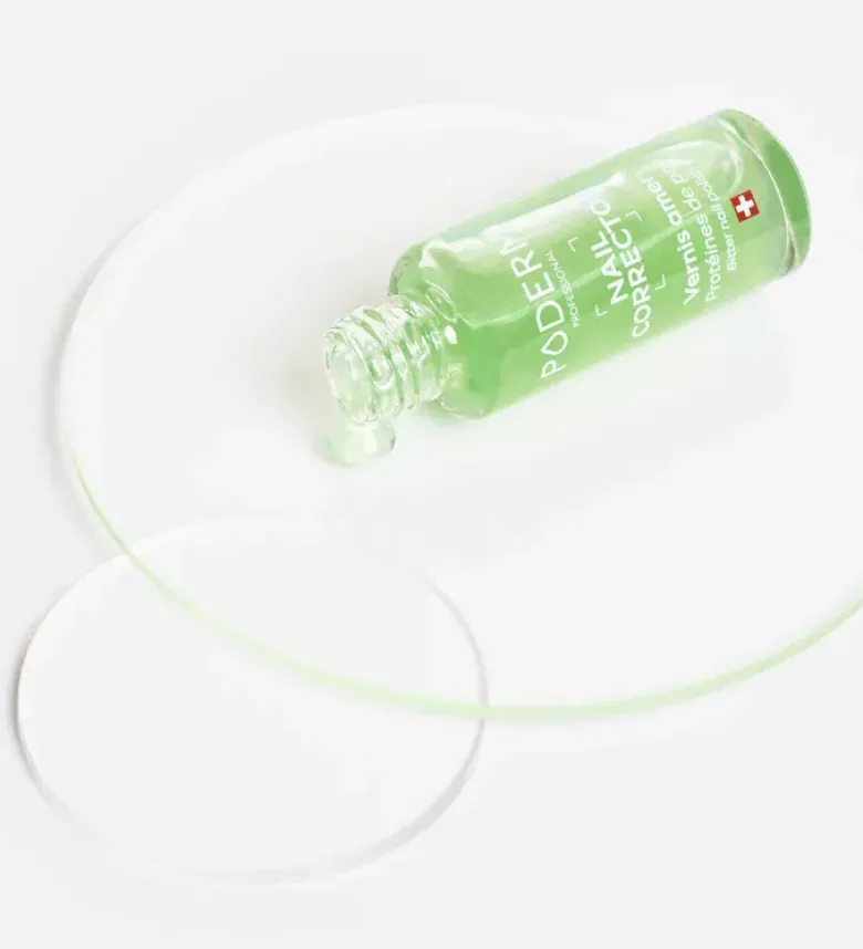 Nail Corrector Vernis amer Protéines de pois Poderm - flacon de 8ml