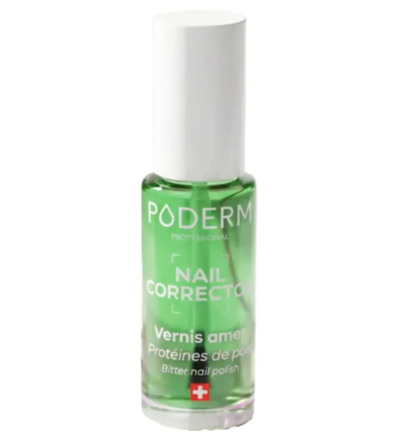 Nail Corrector Vernis amer Protéines de pois Poderm - flacon de 8ml