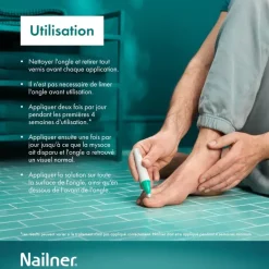 Nailner 2en1 stylo antimycosique ongles Novodex - un stylo