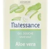 Natessance Gel douche vivifiant aloé vera bio Léa Nature - flacon-pompe de 1 litre