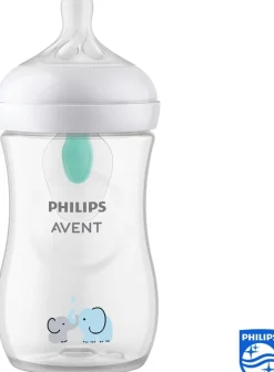 Natural Response Biberon AirFree vent +1 mois Philips - biberon de 260ml