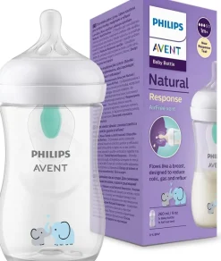 Natural Response Biberon AirFree vent +1 mois Philips - biberon de 260ml