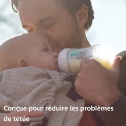 Natural Response Biberon AirFree vent +1 mois Philips - biberon de 260ml