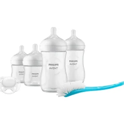 Natural Response Coffret naissance 0m+ Avent - lot de biberons et tétines