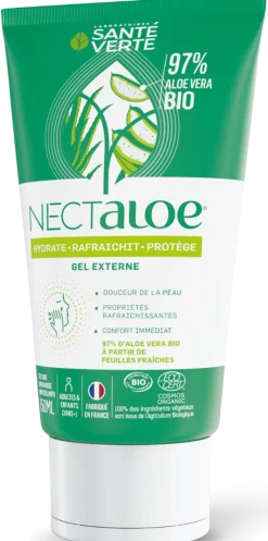 Nectaloe gel aloe vera Santé Verte - tube de 150 ml