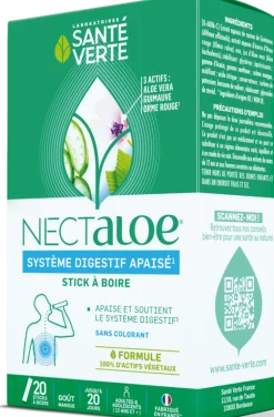 Nectaloe stick à boire Santé Verte – 20 sticks