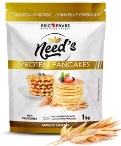 Need's Protein Pancakes saveur neutre Eric Favre - sachet de 1kg