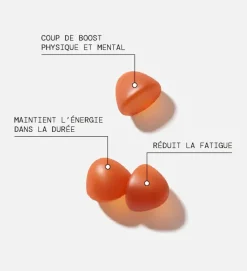 Énergie gummies sans sucres Mium Lab - pot de 42 gummies