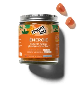 Énergie gummies sans sucres Mium Lab - pot de 42 gummies