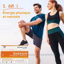 Énergie+ physique et mentale Granions - boîte de 30 ampoules buvables