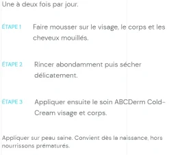 Nettoyant nourrissant bébés et enfants cold cream lavante Bioderma - flacon de 1 litre