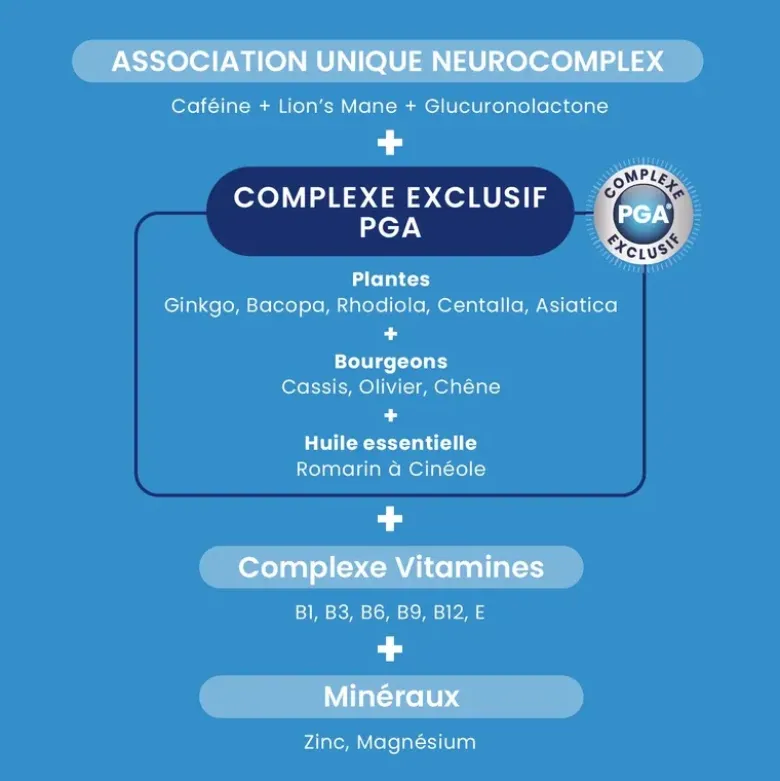 Neuroboost focus+ Santarome - 30 comprimés