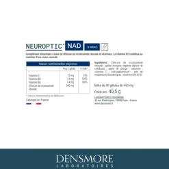 Neuroptic Nad vision Densmore - boite de 90 gélules