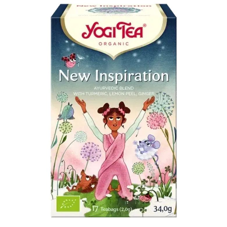 New inspiration bio Yogi Tea - boite de 17 sachets