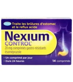 Nexium control 20 mg comprimé gastro-resistant
