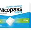 Nicopass eucalyptus 1,5mg - boite de 96 pastilles