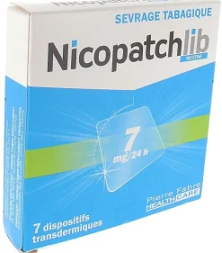 NicopatchLib 7 mg/ 24h - boîte de 7 dispositifs transdermiques