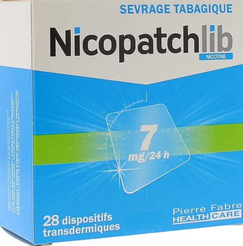 Nicopatch 7 mg/24 h – 28 patchs