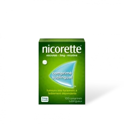 Nicorette Microtab 2 mg – 100 comprimés sublinguaux