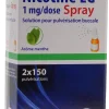 Nicotine EG 1 mg/dose arôme menthe - spray de 15ml