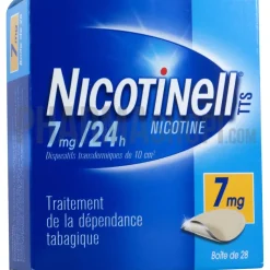 Nicotinell TTS 7mg/24h dispositif transdermique - boîte de 28 dispositifs