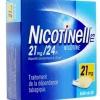 Nicotinell TTS 21 mg/24 h – 28 dispositifs transdermiques