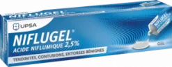 Niflugel 2,5 % Upsa – gel, tube de 60 g