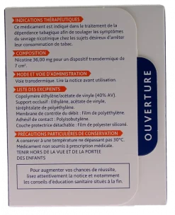 Niquitin 7mg/24 heures - boîte de 28 patchs