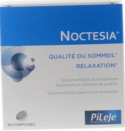Noctesia qualité du sommeil et relaxation Pileje