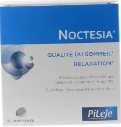 Noctesia qualité du sommeil et relaxation Pileje