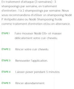Nodé DS+ shampooing antipelliculaire intense Bioderma - tube de 125 ml
