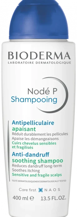 Nodé P Shampooing antipelliculaire apaisant Bioderma - flacon de 400 ml