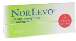Norlevo 1,5 mg comprimé lévonorgestrel - 1 comprimé