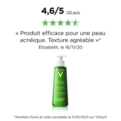 Normaderm phytosolution gel purifiant intense Vichy - flacon-pompe de 400 ml