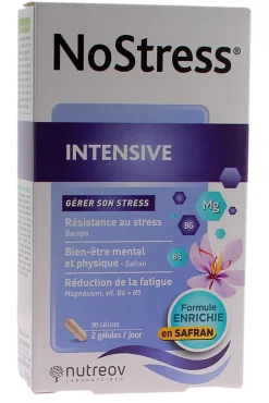 No Stress intensive Nutreov - boite de 30 gélules