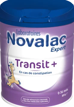 Novalac Transit + 0-36 mois – lait en poudre, pot 800 g