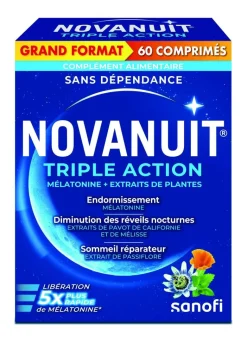 Novanuit triple action Sanofi