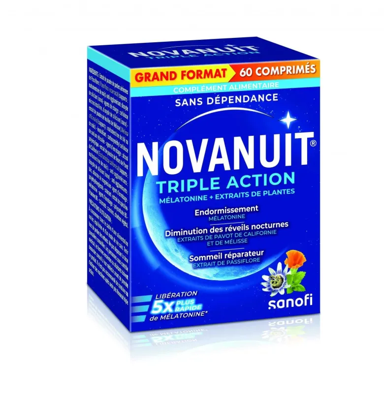 Novanuit triple action Sanofi