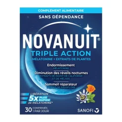 Novanuit triple action Sanofi