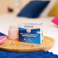 Nuit complète mélatonine Juvamine - boite de 30 comprimés