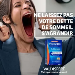 Nuit complète mélatonine 1mg Valdispert - boite de 30 comprimés
