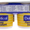 Nutra'pote Dessert aux fruits pomme banane Delical - lot de 4 pots de 200g